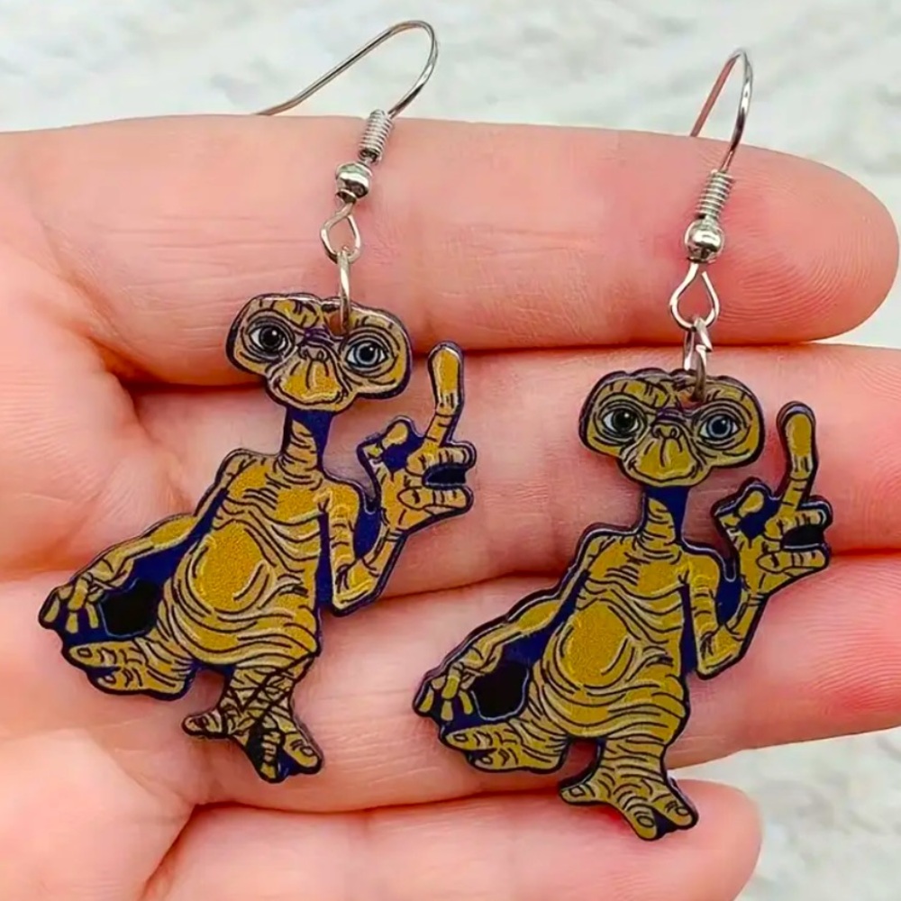 E.T. Acrylic Earrings